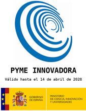Sello PYME Innovadora del Ministerio de Ciencia, Innovación y Universidades, válido hasta el 14 de abril de 2028