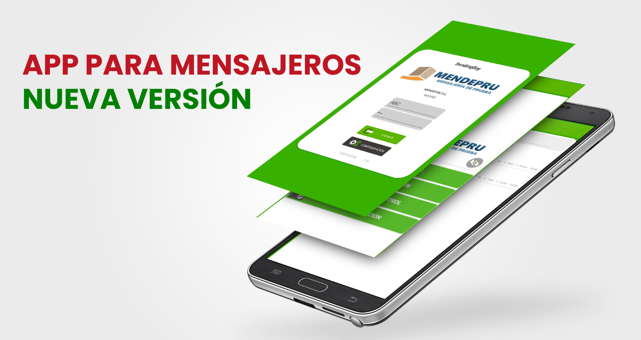 Aplicación para mensajeros, versión mejorada